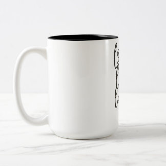 Love, Live, Laugh Two-Tone Coffee Mug