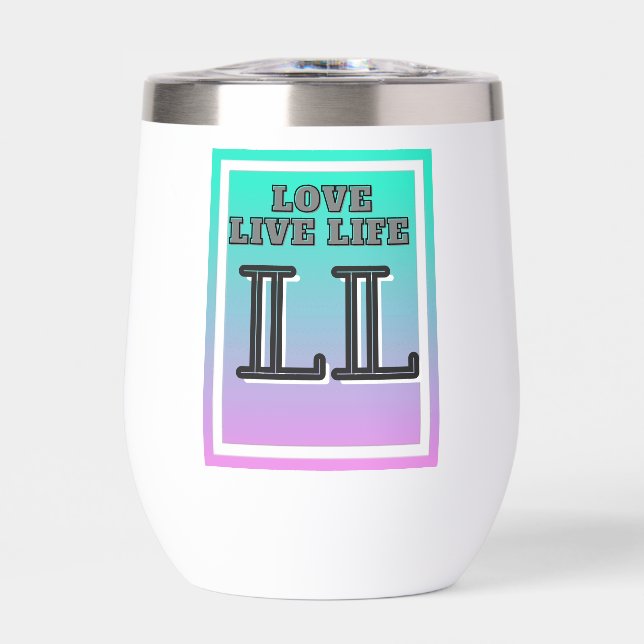 Love Live Life  Quote (Front)