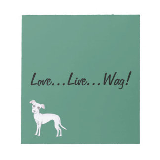 Love, Live, Wag! Notepad