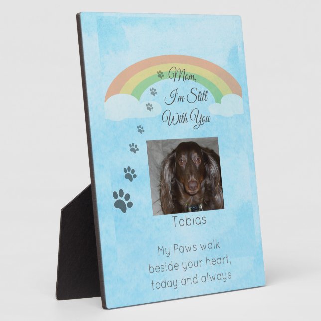Love Lives Beyond the Rainbow Plaque (Side)