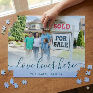 Love Lives Here Home Puzzle