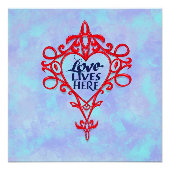 Love Lives Here, poster (Front)