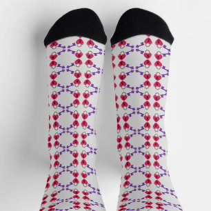 Love Lock + Key Socks