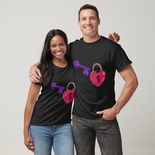 Love Lock + Key T-Shirt (Unisex)