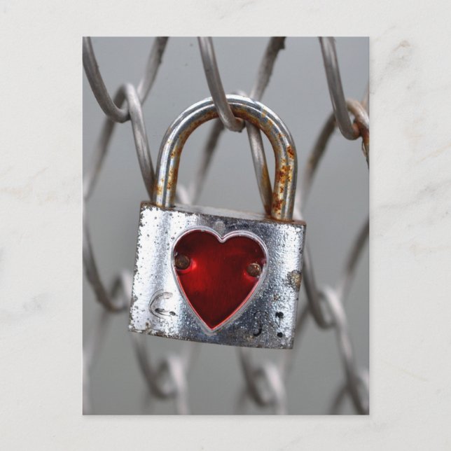 Love Lock postcard (Front)