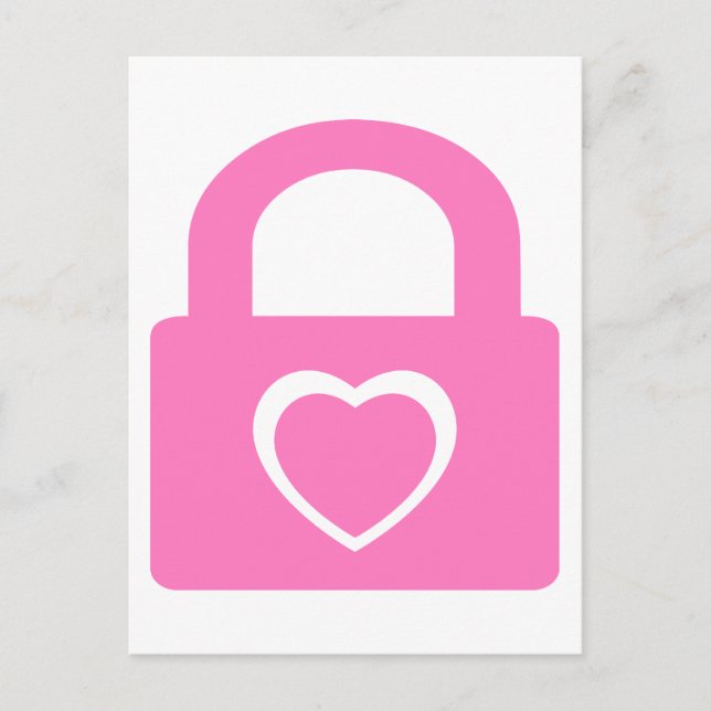 love locked down. postcard (Front)
