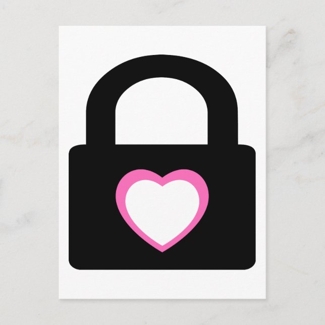 love locked down. postcard (Front)