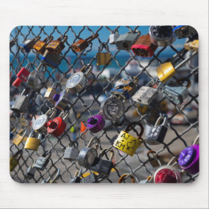 Love Locks Sweetheart Mouse Pad