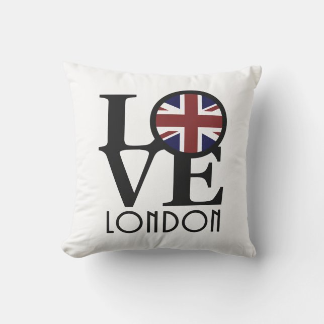 LOVE London Englamd Cushion (Front)