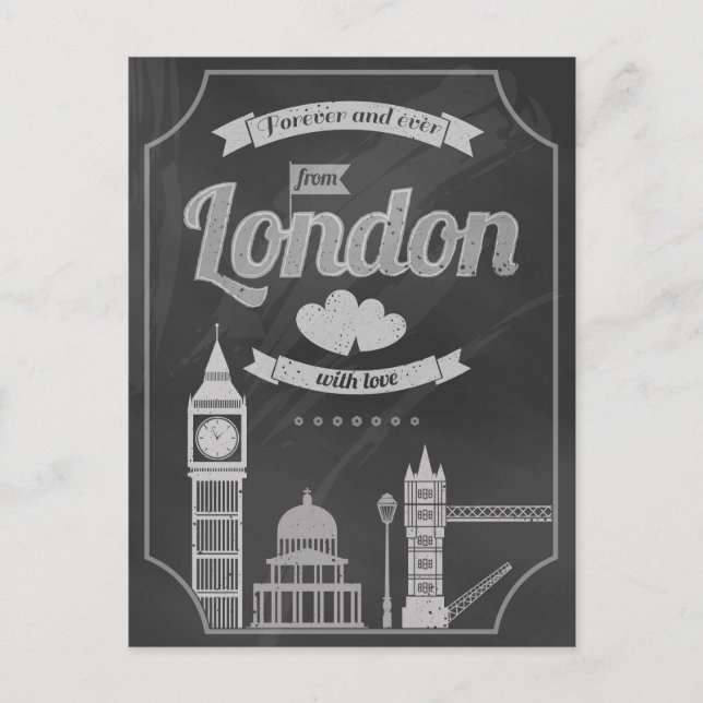 love London  Postcard (Front)