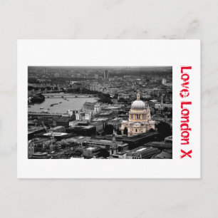 Love London X - St Paul's Cathedral Postcard
