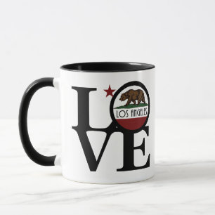 LOVE Los Angeles California  Mug