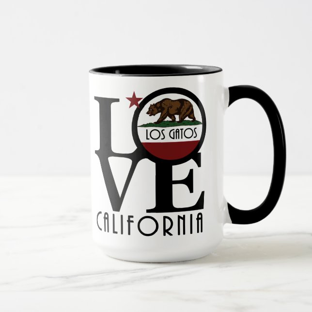 LOVE Los Gatos 15oz Mug (Right)