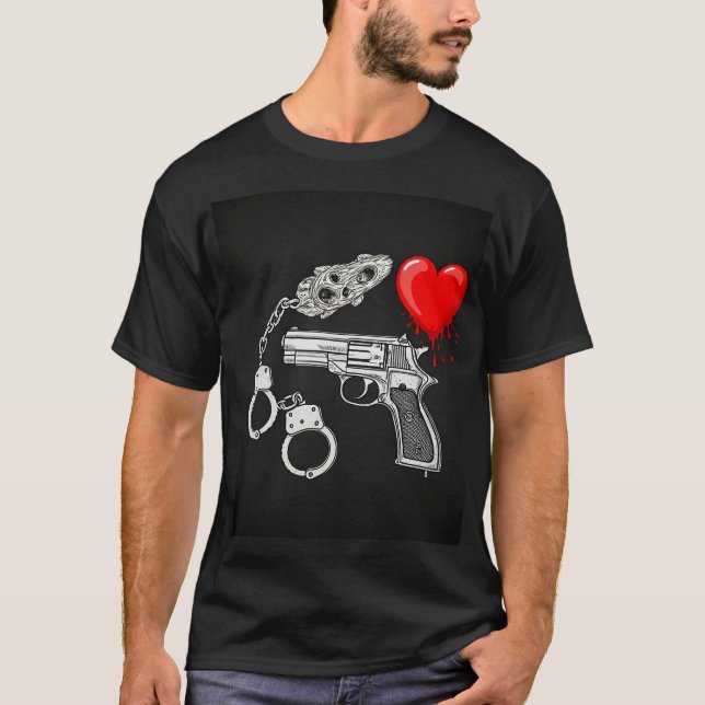 love lost in the cross fire. T-Shirt (Front)