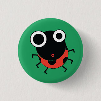 Love, love, love 3 cm round badge