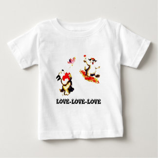 Love-Love-Love Baby T-Shirt