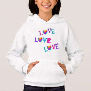 Love Love Love Rainbow Hearts Girls'