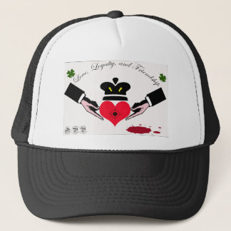 Love,Loyalty,Friendship Claddagh Trucker Hat