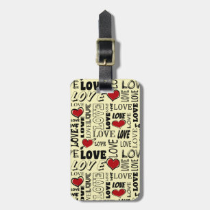 Love Luggage Tag
