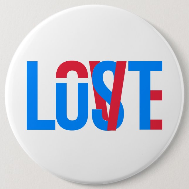 Love, Lust, Lost  6 Cm Round Badge (Front)