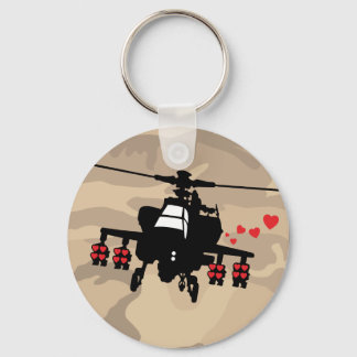 Love Machine Attack Chopper Key Ring