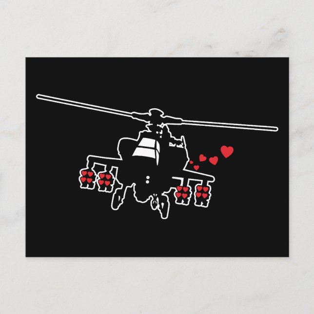 Love Machine Attack Chopper Postcard (Front)