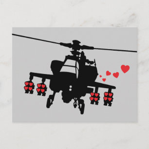 Love Machine Attack Chopper Postcard