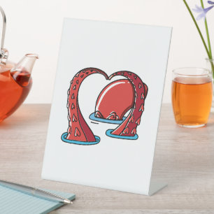 love machine pedestal sign