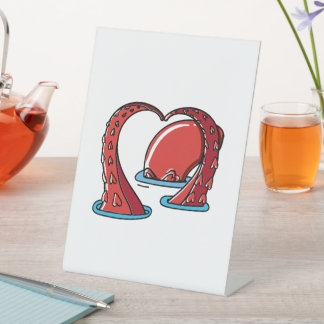 love machine pedestal sign
