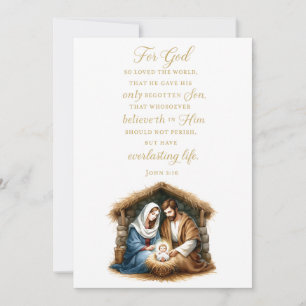 Love Made Flesh Christmas Holiday Card