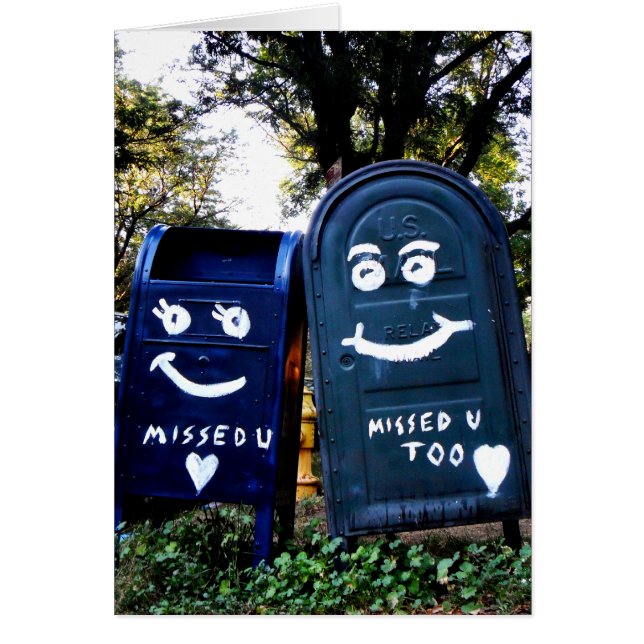 love mailboxes : i missed you (Front)