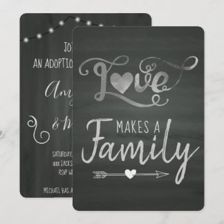 Love Makes a Family - Adoption Announcements