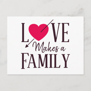 Love Makes a Family - Adoption Announcements