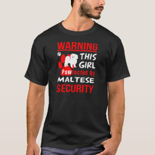 love Maltese Funny Gift T-Shirt