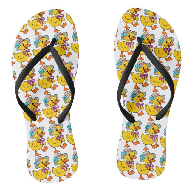 Love mama duck thongs (Footbed)