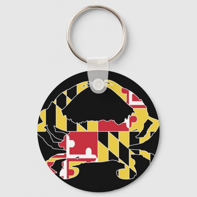 Love Maryland Key Ring (Front)