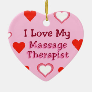 Love Massage Therapist Ornament
