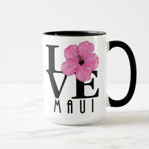 LOVE Maui Pink 15oz Mug