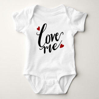 Love Me  Baby Bodysuit