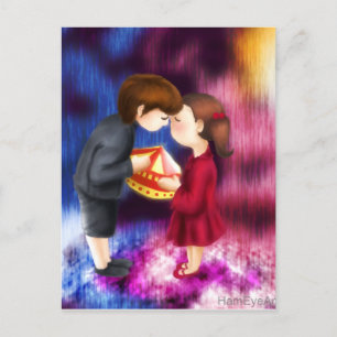 Love Me if you Dare Postcard