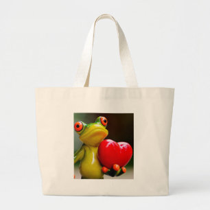 Love Me....I'm Lonley Large Tote Bag