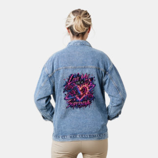 Love me like a super nova ARH Denim Jacket