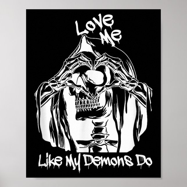 Love Me Like My Demons Do  Poster (Front)