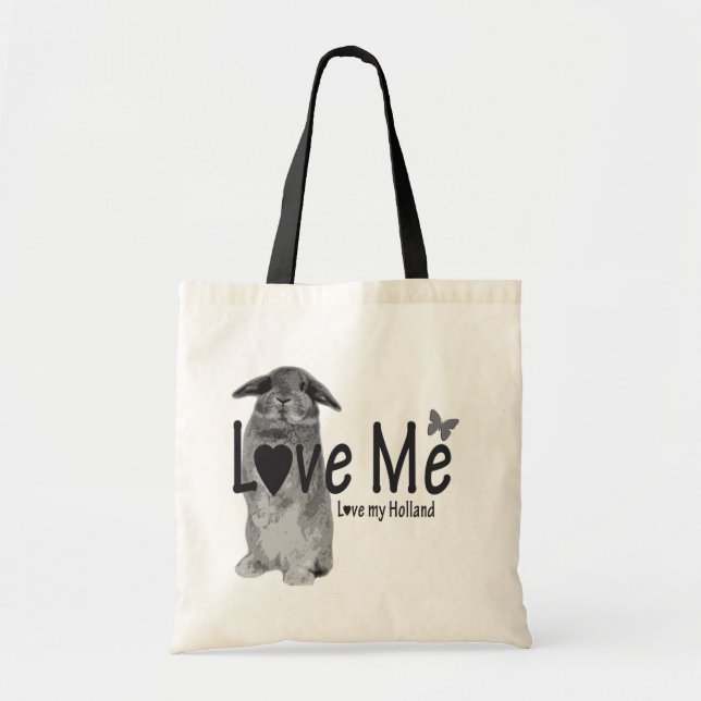 Love me, love my Holland Tote Bag (Front)