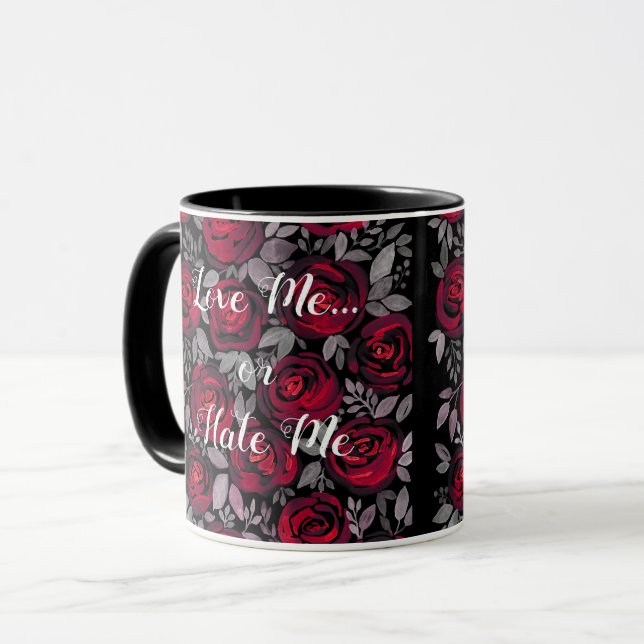 Love me . mug (Front Left)