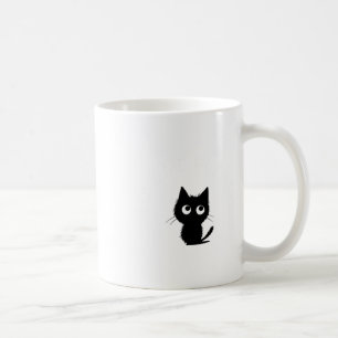 Love Me Please Black Cats Rule Crazy Cat Lady Blac Coffee Mug