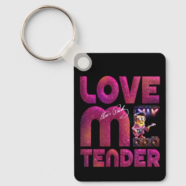 Love me tender key ring (Front)
