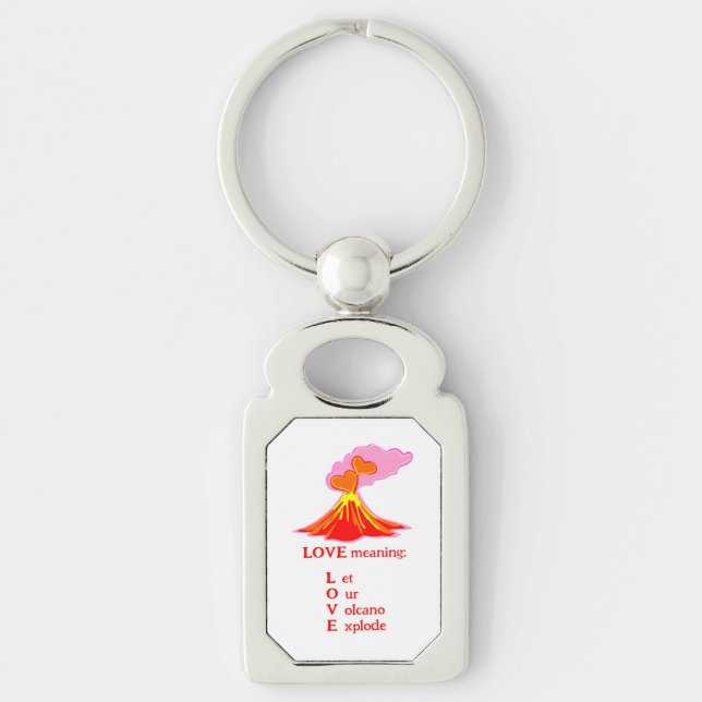 Love means  keychain (Front)