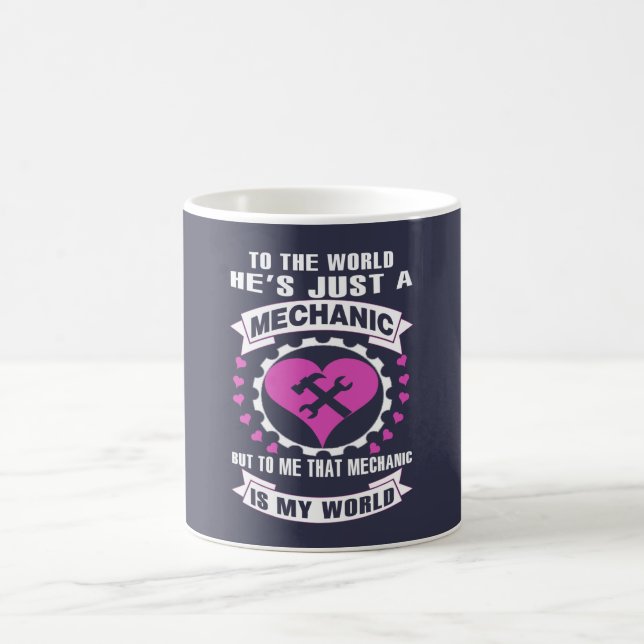 Love Mechanic Coffee Mug (Center)