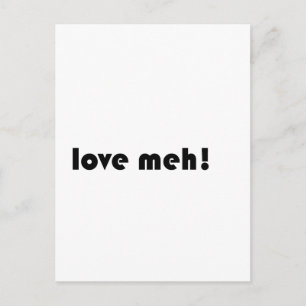 Love meh postcard